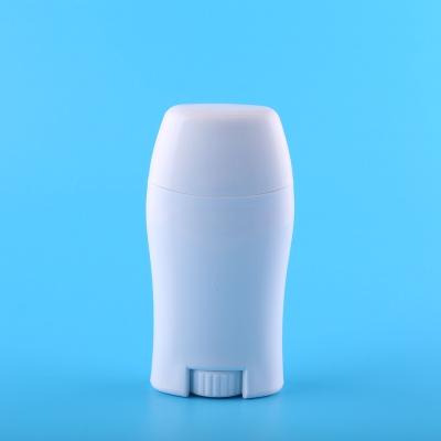 China Household products 50g antiperspirant deodorant stick tube deodorant stick container deodorant bottle packaging with strainer pp plastic bottle for sale