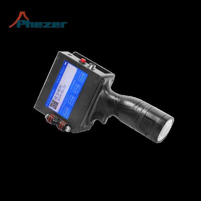 China Industrial Cheap Portable Handheld Inkjet Printer Hotels Phezer Inkjet Coder Date Batch Code Printer For Cloth Glass Bottle Plastic Box for sale