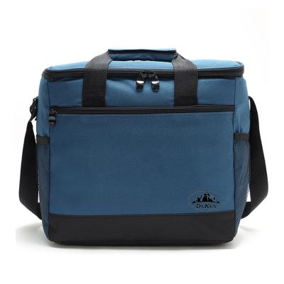 China Polyester 24 Box Cooler Bag Insulated Large Picnic Cooler Lunch Bag for sale