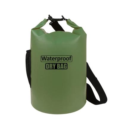 China Waterproof for Swimming Clothes Recycled Dry Bag Custom Design Waterproof Storage PVC Dry Bag Lightweight Backpack for Diving Swimming for sale