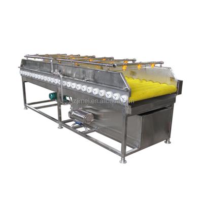 China High efficiency water jet fruit and vegetable washing brush high pressure machine for sale