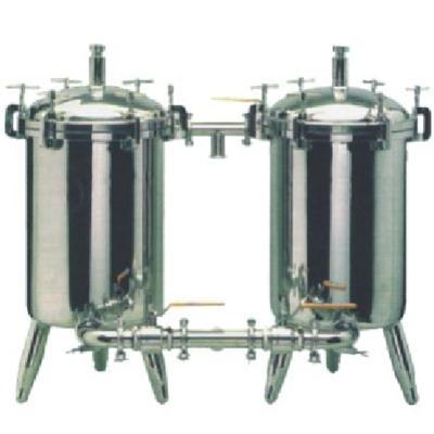 China Juice Fruit Processing Plant Stainless Steel Industrial Duplex Juice Filter for sale