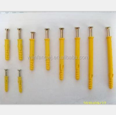 China Steel Huida Colored PE For Increasing Nails, Plastic Screws, Plastic Plug for sale