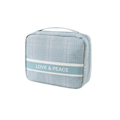 China Fashion bag small cosmetic Korean travel toiletry bag, portable portable square bag, storage waterproof bag for sale