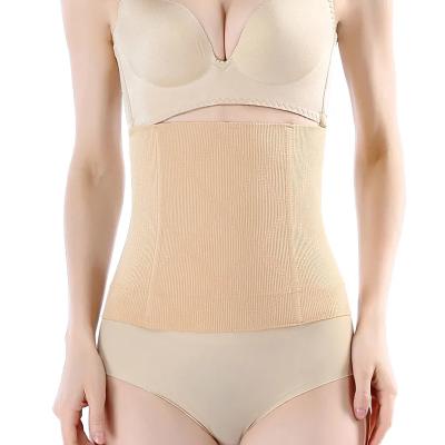 China Antibacterial Corset Exercise Shaping Trainer Postnatal Tummy Control Shaper Shapewear Waist Support Belt For Women Seamless Diet Belt for sale