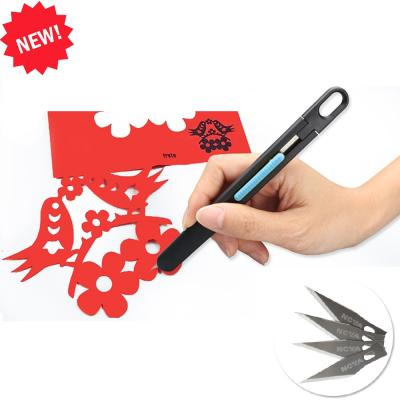 China High Quality Quick-change Precision Hobby Craft Knife Tool For DIY for sale