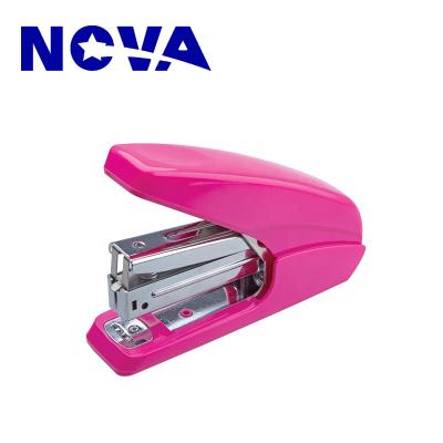 China Less Force 26/6 Stapler Front Loading 24/6 Stapler Small Desktop Stapler for sale