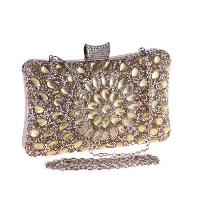 China Fashion High Quality Evening Clutches and Clutches for Women Crystal Clutch Beaded Rhinestone Purse Wedding Party Handbag for sale