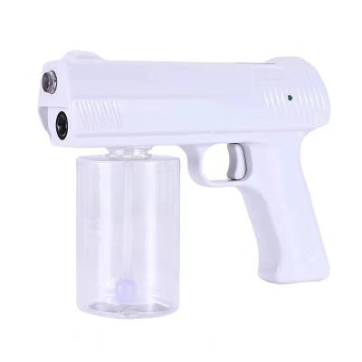 China It lasts 3 hours on one charge Wholesales Rechargeable Spray Atomizer Artillery Battery Wireless Nano Cold Mist Gun For Home Use for sale