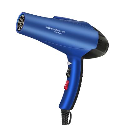 China Ionic Negative Ions Blow 2400 Watt Hair Dryer Professional Ionic Salon Hair Dryer with Concentrator Nozzle Hairdressing Stylist for sale