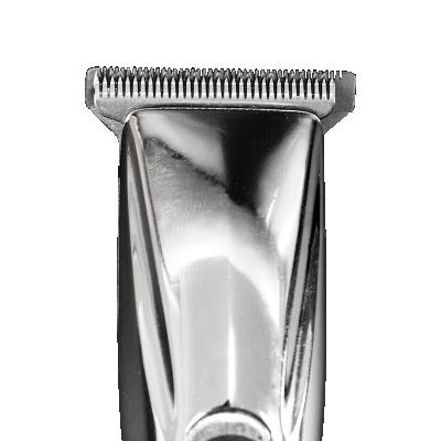 China Outdoor Rechargeable Portable Hair Trimmer Razor Stainless Steel All Metal Housing Outlining T-Blade Cordless Hair Clippers for sale