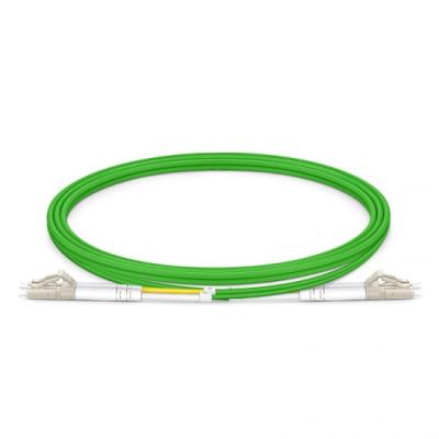 China FTTH FTTB FTTX LC Multi Mode OM5 0.9mm Fiber Pigtail PVC/LSZH Fiber Optic Patch Cord FTTH Fiber Optic Braid Cable for sale