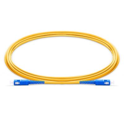 China FTTH FTTB FTTX Network SC/UPC-SC/UPC PC-PC APC-APC SM SX 0.9/2.0/3.0mm Fiber Optic Patch Cord for sale