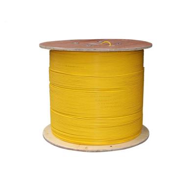 China FTTH FTTB FTTX (OFNR) LSZH 0.9/2.0/3.0mm Network GJFJV 1Core Fiber Optic Cable SM Indoor PVC Cable for sale