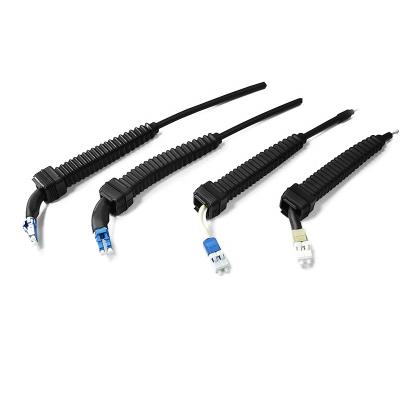 China Nokia NNO Duplex LC Cable 5.0mm 2 Boot 360Degree NNO CPRI Flexible Patch Cord for sale