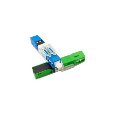 China FTTX SC/APC Fast Connector ESC250D Assembly Field FTTH Optical Fiber Product for sale