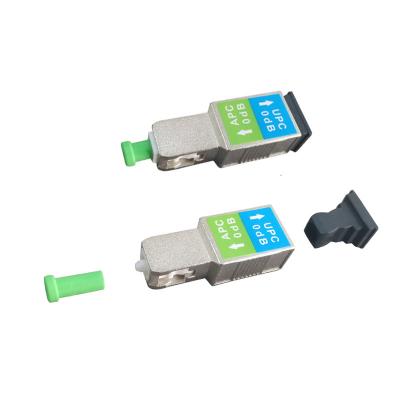 China Best FTTH Solution Transfer APC Port To UPC Port SC/APC Male - Female Simplex Hybrid SC/UPC Single Mode Converter Adapter for sale