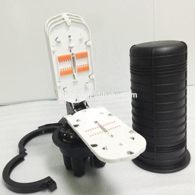 China Aerial Joint Joint Splice Fiber Dome 24core Enclosure Mechanical Sealing Closure Max 144core for sale