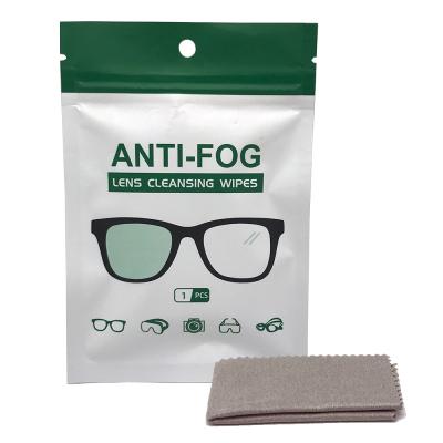 China Microfiber Viable Antifog Suede Dry Antifogging Fabric For Eyewear Lens Cloth For Glasses, Glasses, Mirrors, Goggles And More for sale