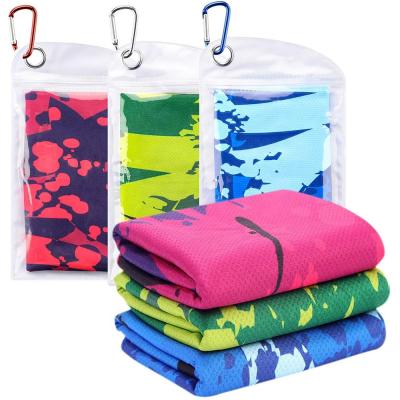 China QUICK DRY Multicolor Soft and Quick Dry Microfiber Cooling Towel with Logo and Ice Cooling Towel for Sports for sale