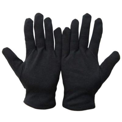 China Customizable Custom Logo Polishing Microfiber Jewelry Black Watch Gloves Premium Gloves Wholesale for sale