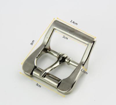 China Bags Metal Belt Buckle Die Casting Rolling Buckle, Metal Pin Buckle for sale