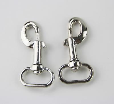 China Bags Bulk Purse Metal Swivel Key Chain Clasp Double End Snap Hook for sale