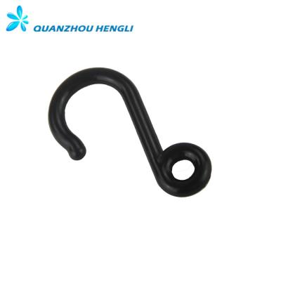 China Plastic Black Type Bags Clothes Small S Hooks for sale