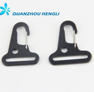 China Bags Aluminum Metal Belt Spring Hook For Sports Bag for sale