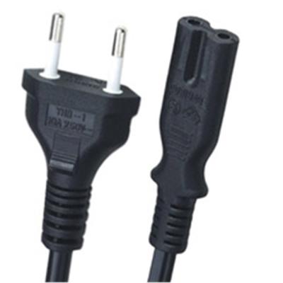 China Standard Home Appliance Brazil Power Cord 3 Prong CEE7/7 Power Plug To IEC-60320-C13ac Extension Kettle Power Cord for sale