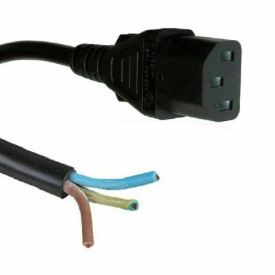 China Home Appliance Plug Laptop European CEE7/7 Schuko Female Plug To IEC 60320 C15 Power Cords for sale