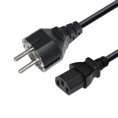 China Home appliance schuko plug schuko i7 laptop euro mains cord european power cords for sale