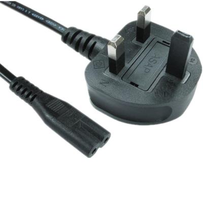 China Home Appliance Power Cable C13 UK Power Cord UK Plug Three Prong Cable for sale