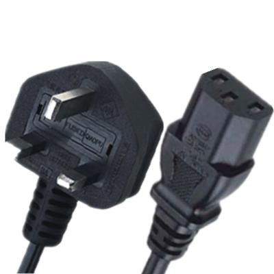 China Home Appliance Power Plug UK C13 UK Power Cord Plug UK C13 UK Power Cord UK Plug Cable for sale