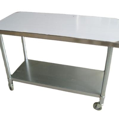 China 304 stainless steel work benches/stainless steel wall bench/restaurant kitchen table factory price 1200*600*900MM for sale