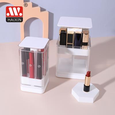 China Fashion Amazon Lipstick Jewelry Display Box Makeup Cosmetic Storage Box Make Up Organizer for sale