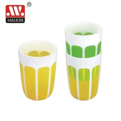 China Viable Colorful Lemon Style 420ML Food Grade Coffee Mug Tea Cup Plastic Cup for sale