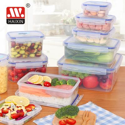 China Freshness Storage Bpa Free PP Lock To Lock Reusable To Take Out Airtight Dry Food Box Plastic Food Storage Container for sale