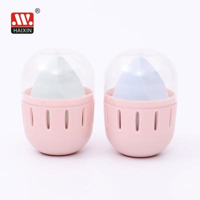 China Amazon Beauty Blender Box Multi-Function Plastic Viable Beauty Blender Storage Packaging Stand for sale