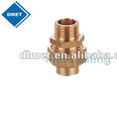 China Brass CNC Machining Copper Connector for sale