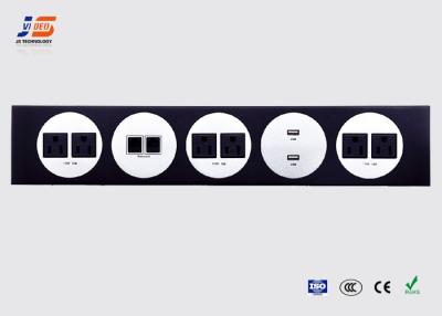 Cina Scatola di interconnessione dell'installazione della parete, rete universale dell'audio del computer dello sbocco di potere in vendita