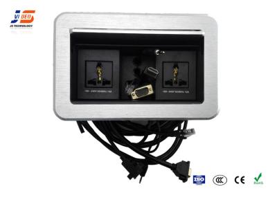 China VGA Audio RJ45 Media Player TV Box Electrical Socket USB 220V for sale