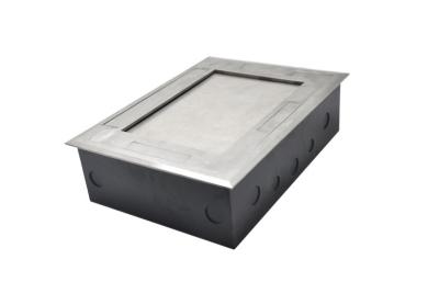 China Caja ahuecada prenda impermeable del piso con el zócalo de poder del micrófono del audio de 3.5m m en venta