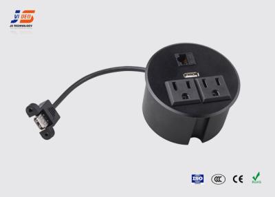 Китай Порты USB сети Cat.5/Cat.6 выхода силы настольного компьютера гнезда настольного компьютера продается