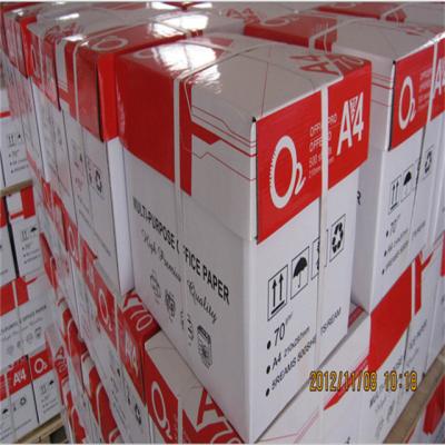 China High Quality 100% Virgin A4 80gsm Wood Pulp Paper White Color for sale