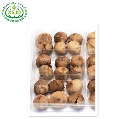 China Method Fresh Natural Fermented Single Black Garlic  Fresh Black Garlic Liliaceous Vegetabless for sale