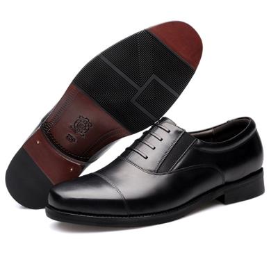 China Black Anti-slippery Business Quality Classic Cowhide JH 3515 Leather Formal Shoes Men Leather Trim With Exquisite Box Packing And Freebies for sale