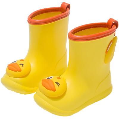 China Fashion trend children rain boots boy cute light weight baby rain boots baby water shoes children summer anti slip rain boots boy for kids rubber for sale