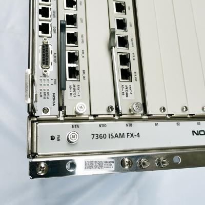 China Left Line OLT Terminal Board Nokia Alcatel-Lucent Bell 7360 OLT FGLT-B ISAM FX 4 GPON OLT for sale