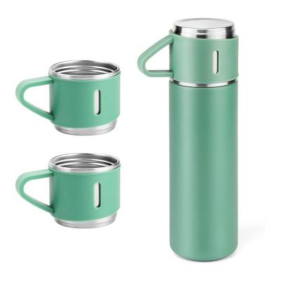 China Fathers Day Insulated Double Wall 304 Stainless Steel Vacuum Thermos Vacuum Flask Sustainable Luxury Promotional Gifts Corporate Gift Set for sale